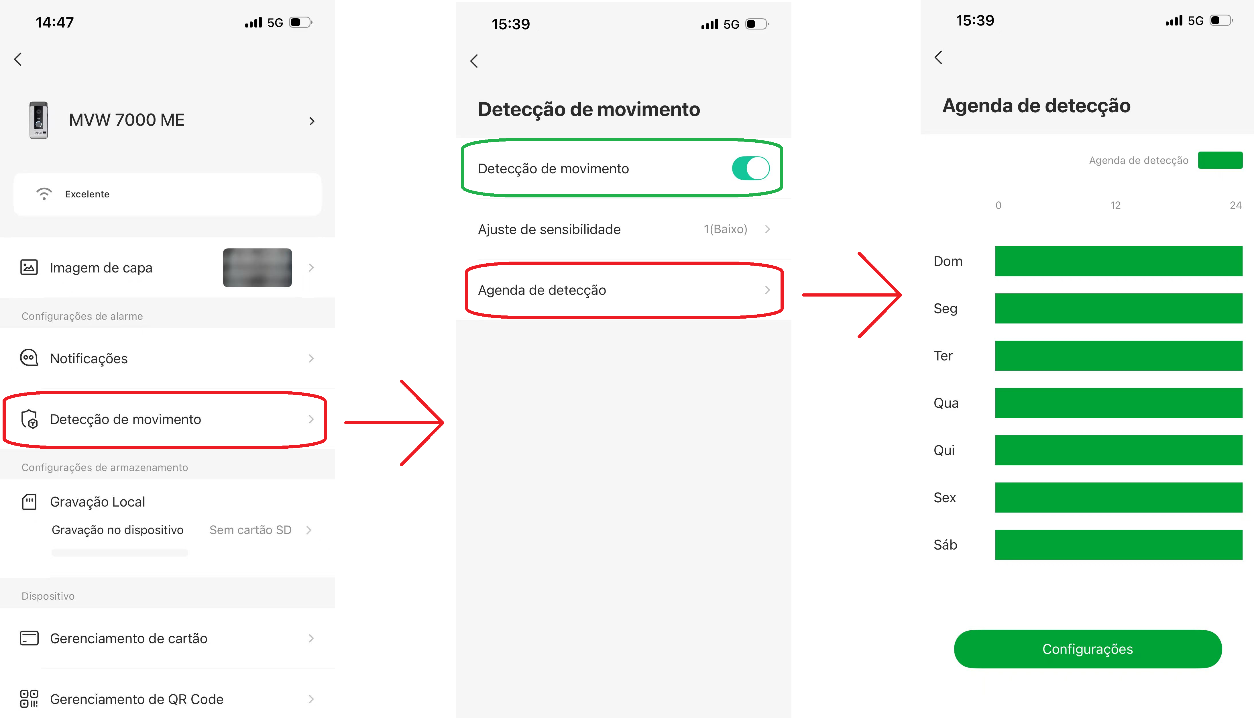 Detecção de Movimento